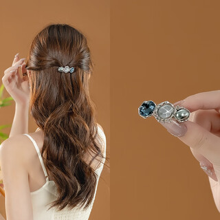 Chimera (chimera) small half-tied shawl hairpin back of the head top clip spring clip side clip hair accessory girl birthday gift