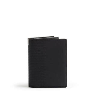 Tumi luxury fashion brand tumi men's card holder portable multiple card slots durable, versatile, fashionable and lightweight 120144 black embossed