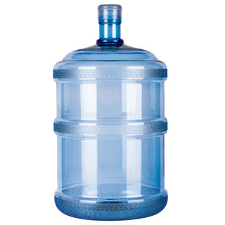 Hanhe water dispenser barrel pure mineral water barrel thickened large barreled water barrel household water storage barrel food grade tea bar machine barrel extra thick 18.9 liters pc material concave bottom pressure mouth with lid