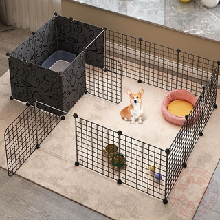 Deku pet fence dog cage fence-style dog fence indoor small dog cage with toilet separation training guardrail customized style