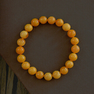 Buhesyt return demon flower old beeswax bracelet russian material natural bracelet 8/10/12mm summer and autumn travel full honey literary bracelet 8mm