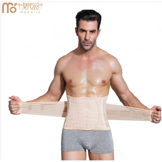 Modal men's tummy belt to reduce beer belly breathable invisible girdle corset belt shapewear tummy control belt skin color 3xl recommended 180-200jin jin is equal to 0.5kg