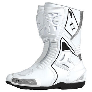 Tr motorcycle riding boots men's tiger road racing shoes anti-fall motorcycle boots rider shoes motorcycle travel equipment four seasons t1 white boots size 43
