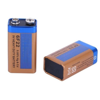 久磨王（JOMOKING）电池6F22叠层方形9V电池1604G话筒万用表方块电池/组 1节1组