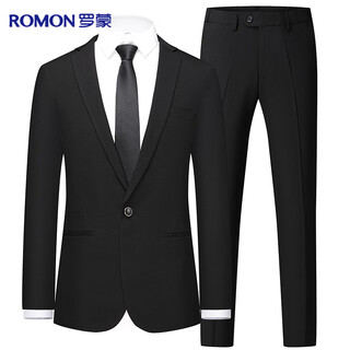 Luo meng suit men's slim professional formal attire business suit suit groomsmen suit groom suit wedding dress men's suit