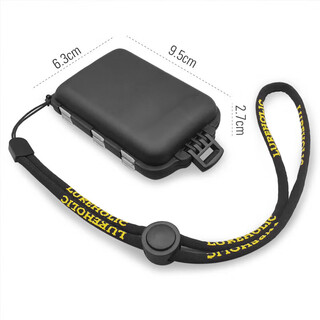 Shantou lincun luya box small accessories portable storage box double-layer bait box sequin micro-object fish hook pin fishing gear small size