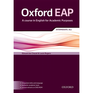 现货 牛津学术英语综合教材 Oxford Eap Intermediate Students Book and DVD ROM Pack [With DVD ROM]