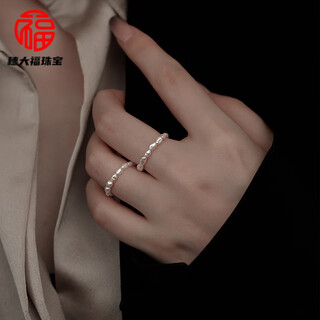 Fat donglai quality baroque pearl ring, natural and thin, niche design for women, light luxury index finger ring, elastic beads, millet grain pearl 2.5mm size 13