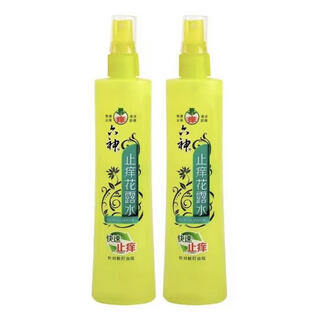 Liushen domestic mosquito repellent toilet water anti-itching spray fresh fragrance type cooling repellent mosquito repellent summer classic anti-itching cool anti-itching toilet water 180ml*2 bottles 180ml