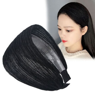 Qindu's hairband that covers gray hair, versatile for women when going out, toothed, non-slip, wide-brimmed hairpin, ultra-wide headband, internet celebrity hairband