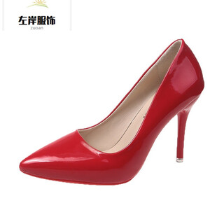 Size 35-45 large size high heels 44 stiletto sexy women's shoes 43 slim wedding shoes 42 men's transvestite shoes single shoes lcy 1001 red 10 cm 35