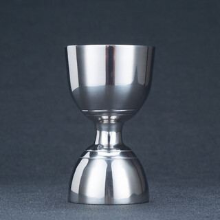 Bar soul indian-style wine measurer stainless steel ounce cup cocktail measuring cup with graduated bar mixer 10/20/30/45/60ml mirror version