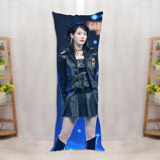 Iu lee ji-eun life-size pillow customized lee ji-eun star peripheral humanoid double long pillow cushion doll legs li ji-eun 1 50*150 cm (2way)