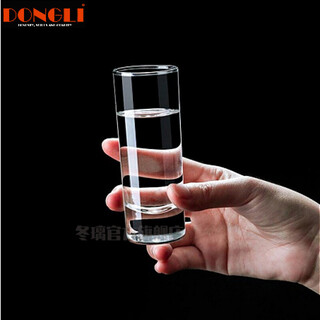 Dongli household glass liquor cup spirits cup 74ml one-shot cup set one or two white wine cups small wine cup shot cup bar straight cup 6 pieces/74ml straight cup