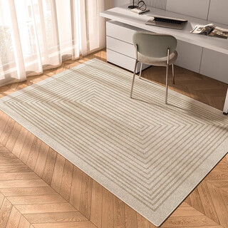 Zunxun rocking chair floor mat non-slip rectangular simple study special cream style desk swivel chair soundproof living room musa-4c 160*230cm soft and comfortable