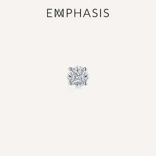 Emphasis\/mystique dense white 18k gold diamond stud earrings single 92253e reservation