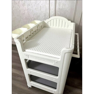 Chuangjingyi chooses diaper table mat, baby changing table latex pad, newborn baby care table latex spine protector, latex can be customized 79*55 latex pad