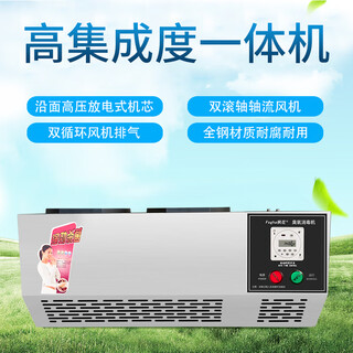 Fogha ozone sterilizer 10g 20g 50g wall-mounted food factory special ozone generator purification workshop sterilization cold storage warehouse sterilization and preservation 50g digital display automatic timing + remote control type porcelain tile type
