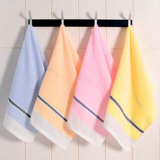 Authentic high-end mercerized towel pure cotton 100% cotton thin adult and child face and bath household absorbent water towel 10 (1091) high-end mercerized towel ultra-thin 74x34cm single 52g 100% cotton