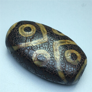 Chishe jewelry's selection daily leak collection eight eyes weathered old dzi bead necklace pendant agate chalcedony ethnic