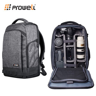 Prowei camera bag photography backpack micro single backpack camera bag canon sony large capacity backpack outdoor photography camera backpack multifunctional lens digital storage bag
