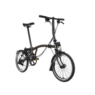 Brompton adult cycling c line dark series portable 6-speed urban commuting folding bicycle 6-speed low handlebar
