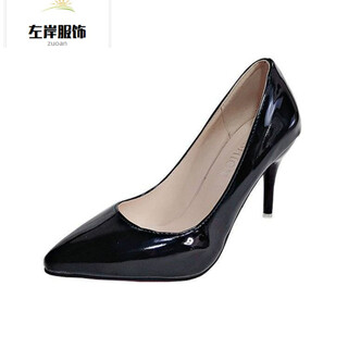 35-45 large size high heels 44 stiletto sexy women's shoes 43 slim wedding shoes 42 men's transvestite shoes single shoes lcy 701 black 7 cm 39