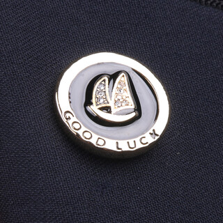 Lieshang's new smooth sailing men's fashion brooch, high-end suit corsage, business lapel pin, navy style badge brooch, gold smooth sailing brooch