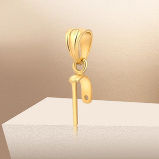 Tongrubi 18k gold jade pendant buckle accessories buddha buckle pendant buckle thickened melon seed buckle gold buckle 18k gold