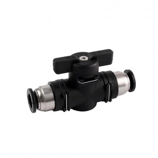 Zgjiaxqd manual hand valve quick-insert tracheal joint manual valve ball valve switch valve customization buc-8 shipped within 7 days