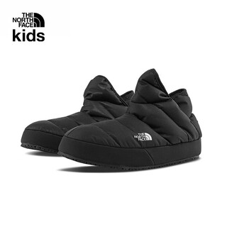 The north face children's shoes boys and girls warm cotton shoes sports outdoor autumn and winter|5lxl kx7/black 33.5 inner length 21cm