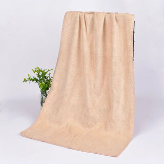 Barber shop special towel hair salon hairdressing turban thickened dry hair towel absorbent thickened camel 30x60cm