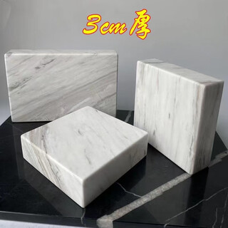 Jazz white marble sculpture base marble pad base marble cube stone base countertop natural jazz white marble custom size