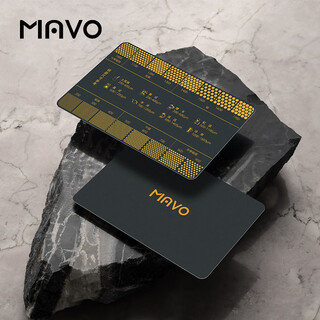 Mavo small black card grinding scale reference ruler coffee powder thickness reference mavo small black card