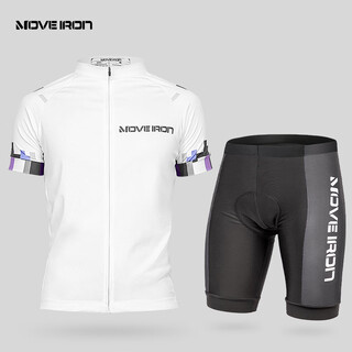 Magic wheel summer cycling clothing suit for men and women, quick-drying, sweat-wicking and breathable mountain road cycling clothing and cycling pants, size l