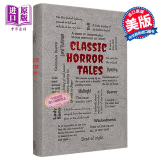 经典恐怖故事Word Cloud Classics Classic Horror Tales英文原版