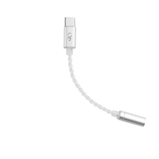 Shanling l5 3.5mm adapter cable typec/lightning mobile phone adapter decoding supports line control l5 silver type-c to 3.5 adapter