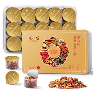 Chen yifan corn silk, green money, willow, mulberry leaf tea 450g, kudzu, tartary buckwheat, barley, cassia seed, essential health tea for high blood sugar and blood lipids
