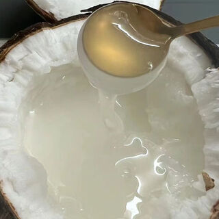 Internet celebrity fresh fruit, glutinous rice coconut, glutinous rice coconut, rare fresh fruit, also known as macapuno, in stock, 1 pack