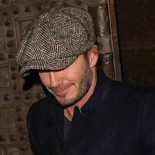 Peaky blinders wool octagonal hat men's razor party british beret retro literary newsboy hat fashion painter hat brown 58-61