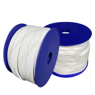 Jinglan ptfe elastic belt ptfe belt self-adhesive sealing belt high temperature expansion resistant ptfe flange gasket sealing strip 10*5mm (5kg) 80 meters
