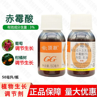 Guoguang dingyue gibberellin 920 gibberellic acid grape germination and earing citrus growth regulator for flower and fruit preservation 50 50ml*3 bottles