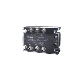 Jinggu electronics three-phase solid state relay dc controlled ac relay unit jgx-3d 48200 200a 10 days