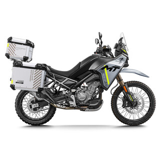 Cfmoto chunfeng 450mt motorcycle, new car launched, store pickup, geometric gray, three-box version