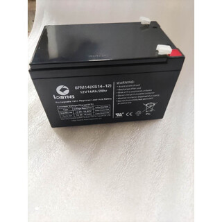 KAIYING凯鹰蓄电池6FM14消防12V14Ah( KS14-12电梯监控电梯应急灯 6FM14