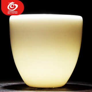 Multipotent master cup chinese white ceramic tea cup kung fu tea set mutton fat jade simple tea cup yayun cup accompanying gift box