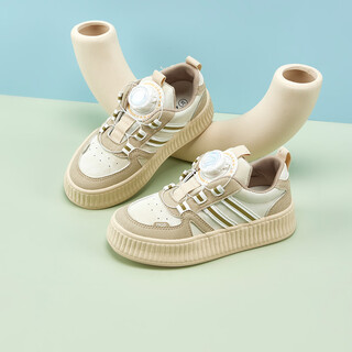 Maqidun maqidun children's shoes autumn children's fashion canvas shoes medium and large children's sneakers girls versatile thick-soled casual shoes boys m/khaki 28