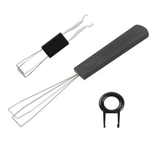 拔轴器专业机械键盘拆卸维修套装钢丝拔键器红\茶\青\黑轴清 拔键+拔轴器（送塑料款） 标配