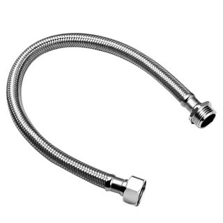 Moen moen 304 stainless steel braided water inlet hose single-hole faucet male and female teeth hot and cold pipe explosion-proof 80cm 60cm moen 20cm extension pipe*1 4-point interface