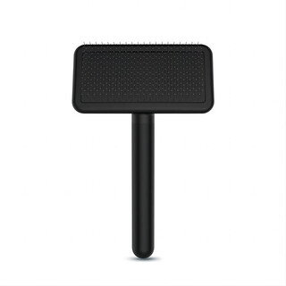 Goldpets pet comb, dehairing needle, comb dog hair and cat hair cleaner, dog and cat knot opening, pulling and removing floating hair, dog brush, hard needle style, black (recommended for knot opening)